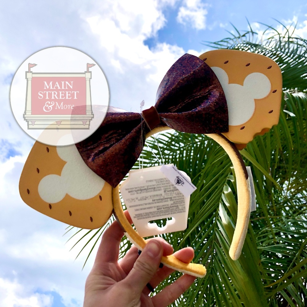 Disney Parks Eats Collection S’mores Minnie Ears Headband - NEW